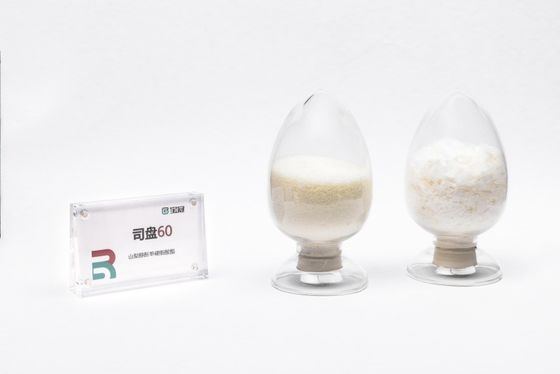 Sorbide monostearate, ou stéarate de sorbide, C24H46O6.7, solide granulaire jaune clair, stabilisateur, lubrifiant, adoucisseur S-60