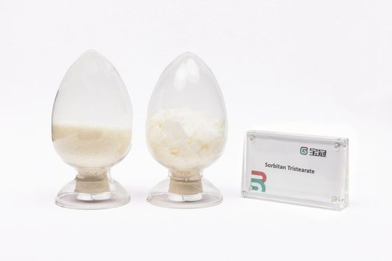 Un bon prix. Particules solides de sorbitane triestéarate blanche jaune stabilisateur de mélangeur émulsifiant en ligne