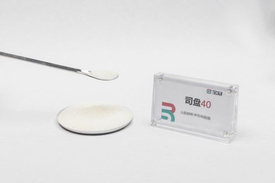 Un bon prix. Sorbitane monopalmitate, ou palmitate de sorbitane, formule moléculaire C22H42O6, solide granulaire jaune clair, valeur HLB 6.7, stabilisant, épaississant, lubrifiant, adoucisseur, agent de finition, dispersant en ligne