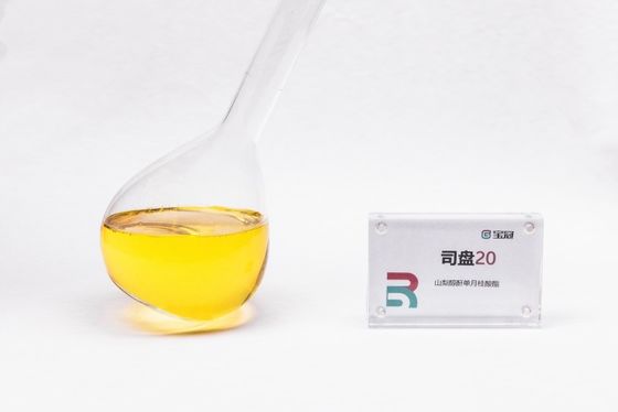 Un bon prix. Sorbitane monolaurate ou sorbitane laurate C18H34O6 valeur HLB 8,6 ambrée liquide visqueux hydratant stabilisateur émulsifiant en ligne
