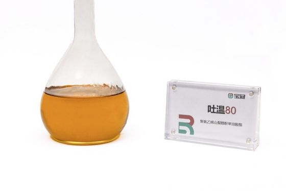 Un bon prix. Polysorbate 80, polyoxyéthylène (20) Sorbitane monooléate C64H124O26 Émulsifiant pour les produits cosmétiques en ligne